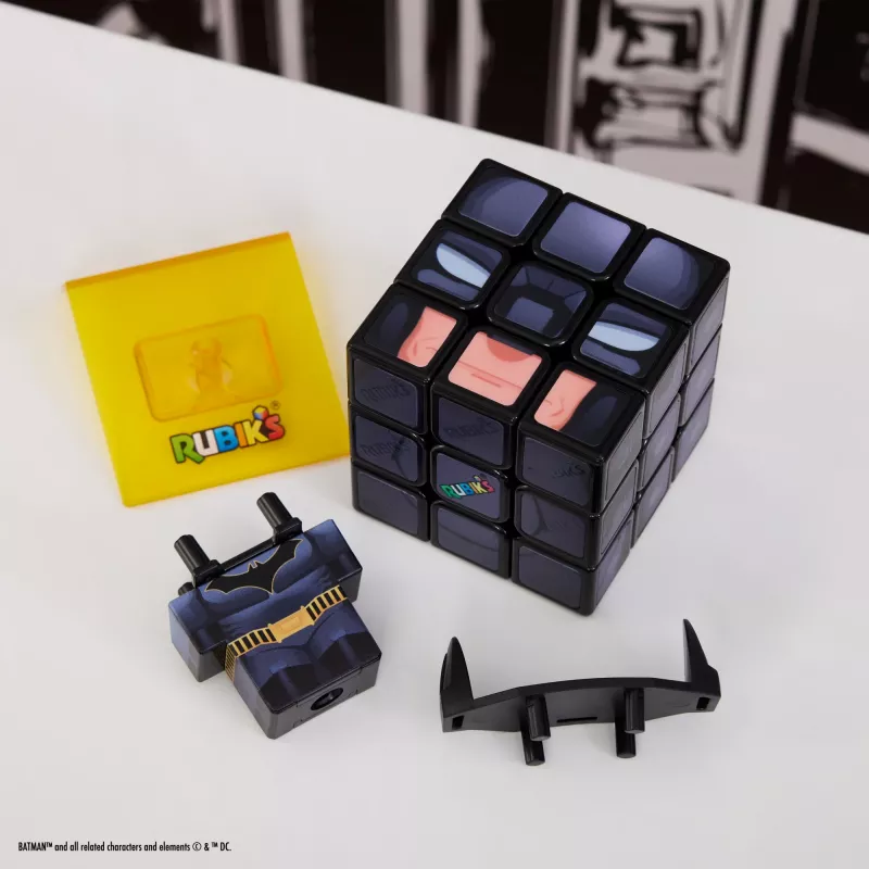 3x3 Rubik's Cube puzzel spinmaster — Batman-design