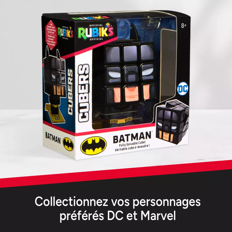 3x3 Rubik's Cube puzzel spinmaster — Batman-design