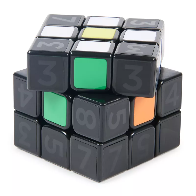 Rubik's Coach Cube, leer de 3x3 Cube op te lossen met stickers, handleiding & video's | stressverlagende fidget toy | fidget cube voor volwassenen | vanaf 8 jaar