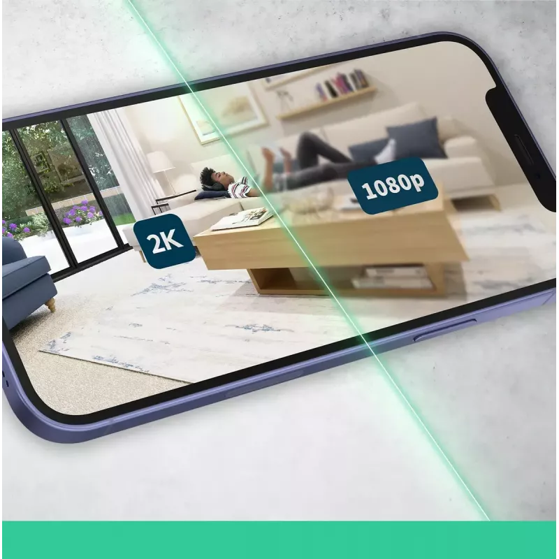 IP-beveiligingscamera Arlo Essential 2K Indoor Security Camera 2-pack draadloos binnen