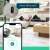 IP-beveiligingscamera Arlo Essential 2K Indoor Security Camera 2-pack draadloos binnen