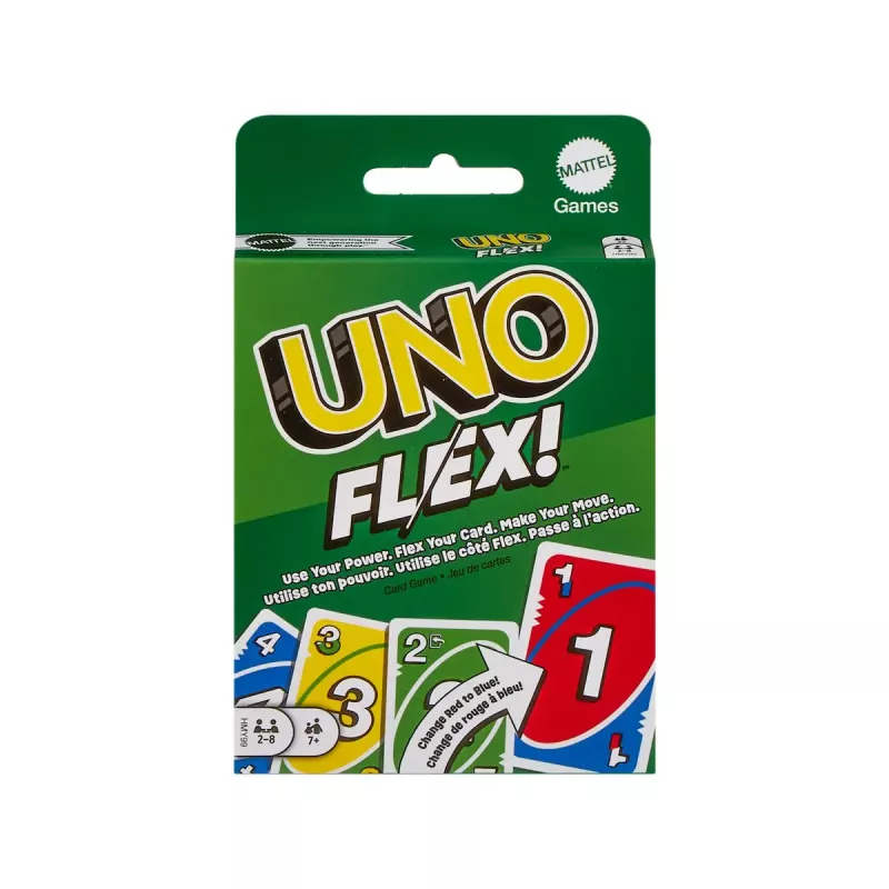 Kaartspel MATTEL Games UNO Flex — aflegspel, leeftijd 7+