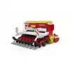 Speelgoedaccessoire BRUDER Pöttinger Vitasem 302ADD modeldeel, kunststof, rood/wit/geel
