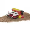 Speelgoedaccessoire BRUDER Pöttinger Vitasem 302ADD modeldeel, kunststof, rood/wit/geel
