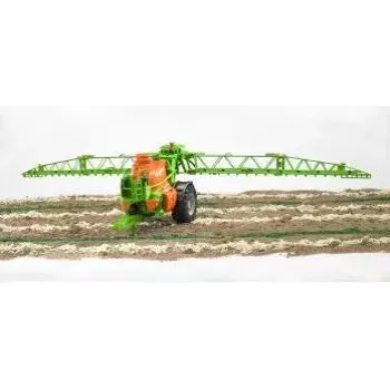 Accessoire voor BRUDER Amazone UX 5200 model op schaal — kunststofdeel groen en oranje