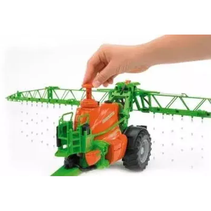 Accessoire voor BRUDER Amazone UX 5200 model op schaal — kunststofdeel groen en oranje