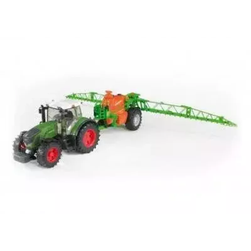 Accessoire voor BRUDER Amazone UX 5200 model op schaal — kunststofdeel groen en oranje