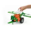Accessoire voor BRUDER Amazone UX 5200 model op schaal — kunststofdeel groen en oranje