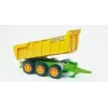 Bruder Joskin kiepaanhanger, 1:16, groen/geel