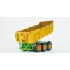 Bruder Joskin kiepaanhanger, 1:16, groen/geel