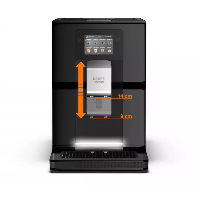 Krups Intuition Preference EA8738 volautomatische koffiemachine, 3 l, zwart