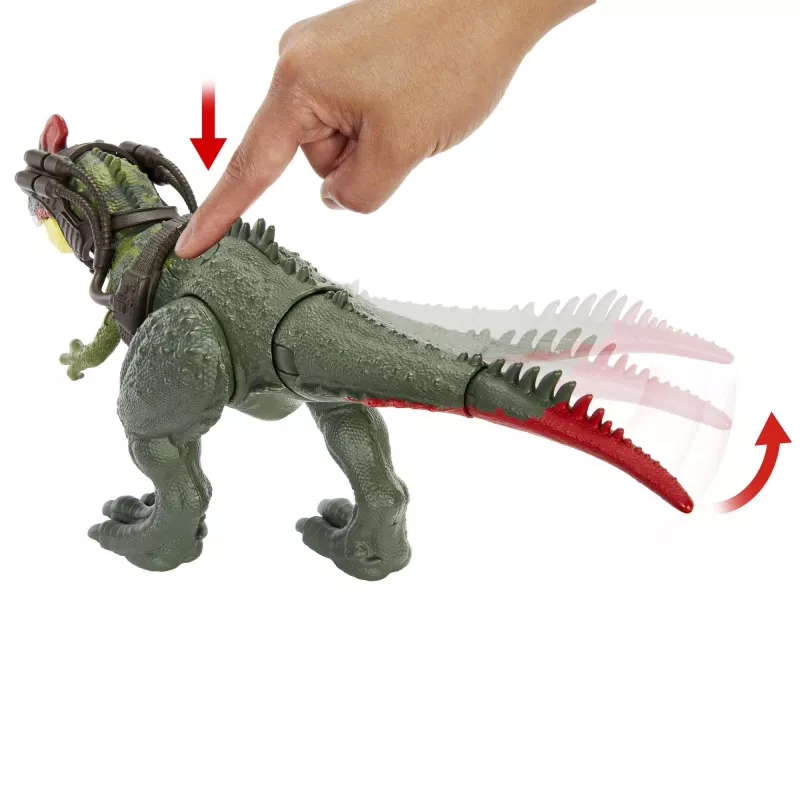 Jurassic World GIGANTIC TRACKERS Sinotyrannus groen rood kunststof 4+