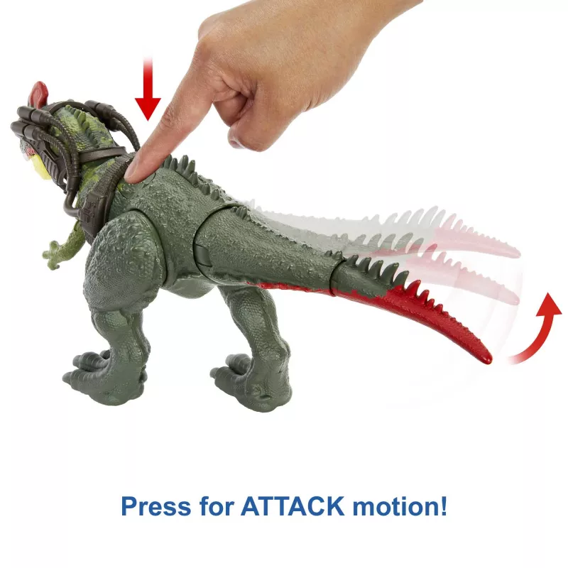 Jurassic World GIGANTIC TRACKERS Sinotyrannus groen rood kunststof 4+