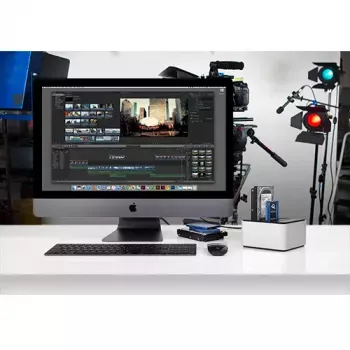 Drive Dock USB-C, dockingstation zilver/zwart