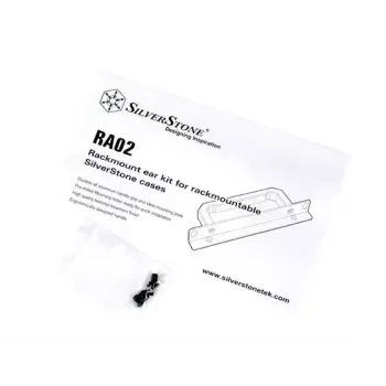SilverStone SST-RA02B Rackmontageset voor GD07/GD08/GD09/GD10-behuizingen, zwart