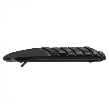 Kensington Pro Fit Ergo KB675 EQ TKL toetsenbord USB RF draadloos Bluetooth QWERTZ Duits zwart