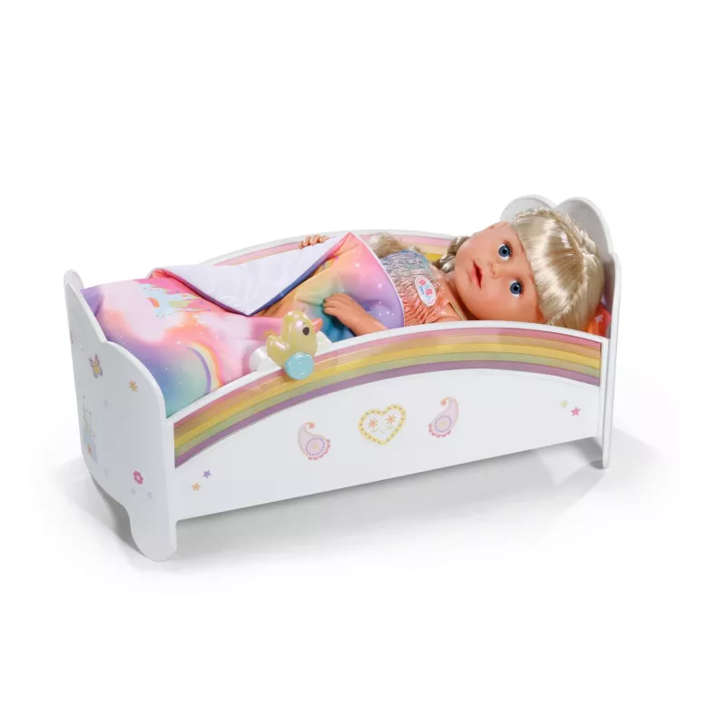 Zapf Creation BABY born Rainbow Bed 835999 poppenmeubels