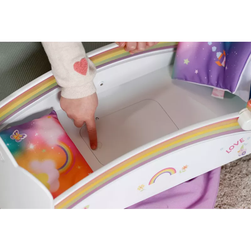 Zapf Creation BABY born Rainbow Bed 835999 poppenmeubels