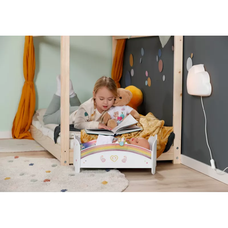 Zapf Creation BABY born Rainbow Bed 835999 poppenmeubels