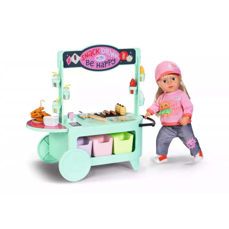 Accessoireset voor BABY born pop van Zapf Creation — Snack Shop model 835883