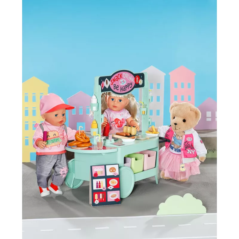 Accessoireset voor BABY born pop van Zapf Creation — Snack Shop model 835883