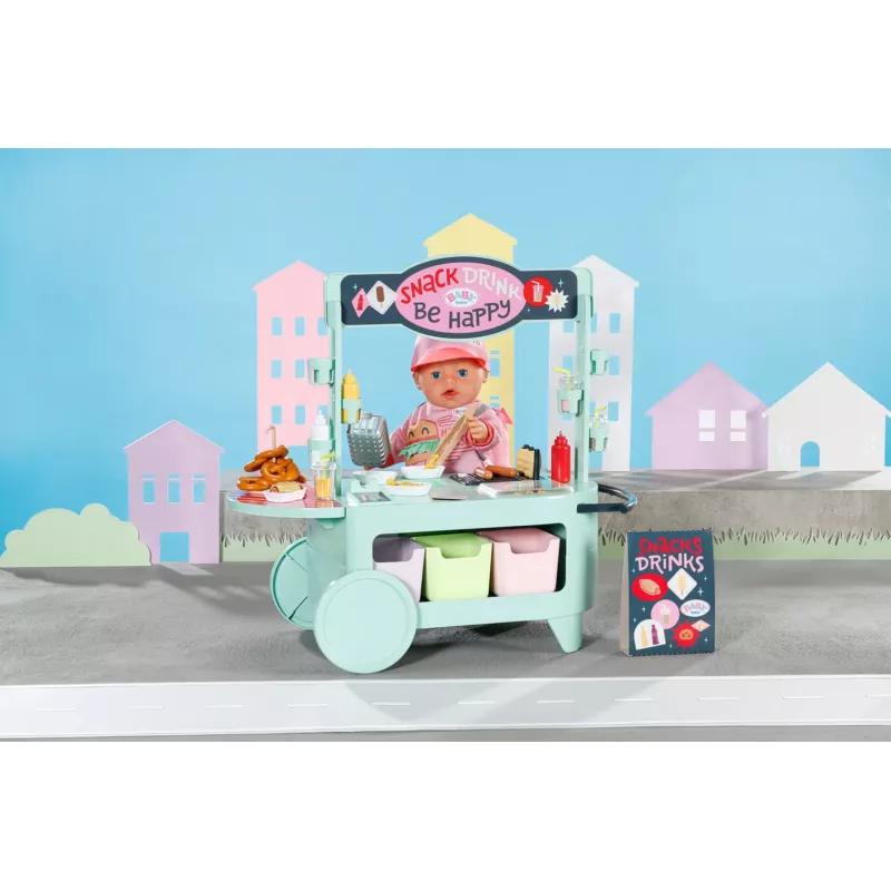 Accessoireset voor BABY born pop van Zapf Creation — Snack Shop model 835883
