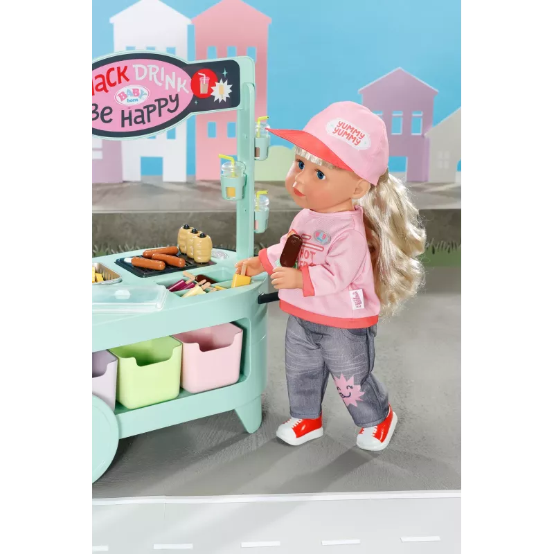 Accessoireset voor BABY born pop van Zapf Creation — Snack Shop model 835883