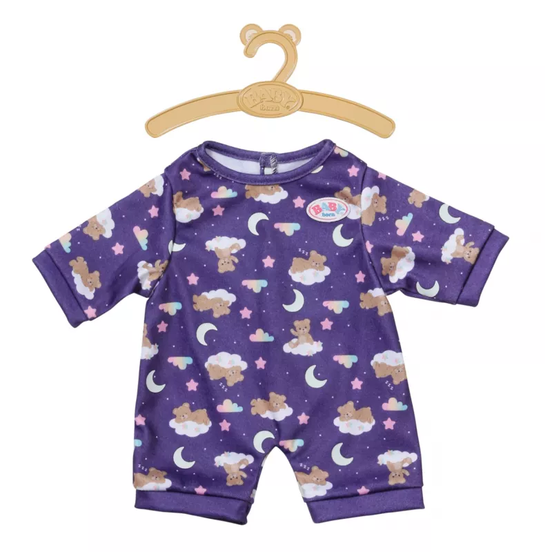 BABY born teddy slaapanzug Glow in the Dark, poppen-strampler, 1 jaar