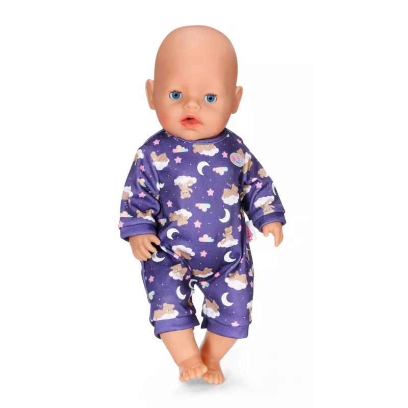 BABY born teddy slaapanzug Glow in the Dark, poppen-strampler, 1 jaar