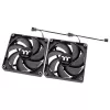 THERMALTAKE pc-ventilator - CT140 - 14cm - zwart - 2-pack