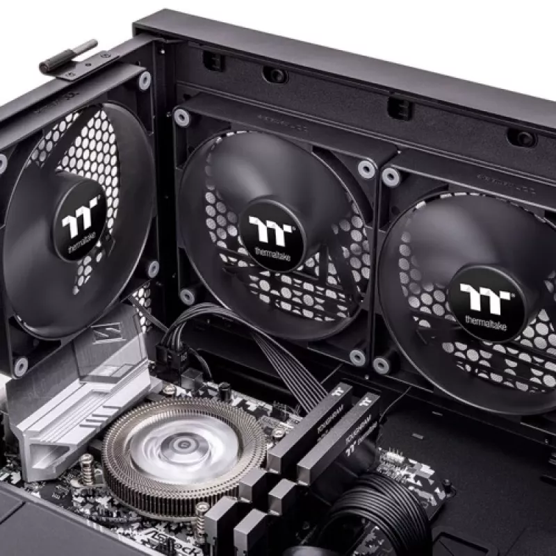 THERMALTAKE pc-ventilator - CT140 - 14cm - zwart - 2-pack