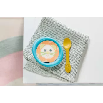 BABY born voerset – poppenvoeraccessoire met wateractieve maaltijdafbeeldingen