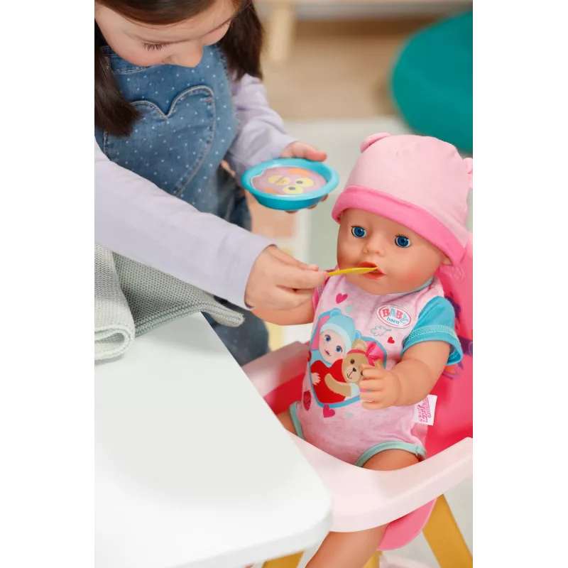BABY born voerset – poppenvoeraccessoire met wateractieve maaltijdafbeeldingen