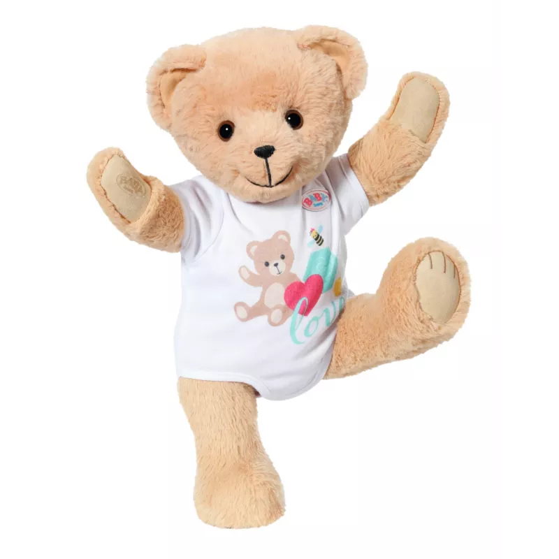 Knuffel zapf creation BABY born Singing Teddy 837962 — pluchen zingende teddybeer voor poppen