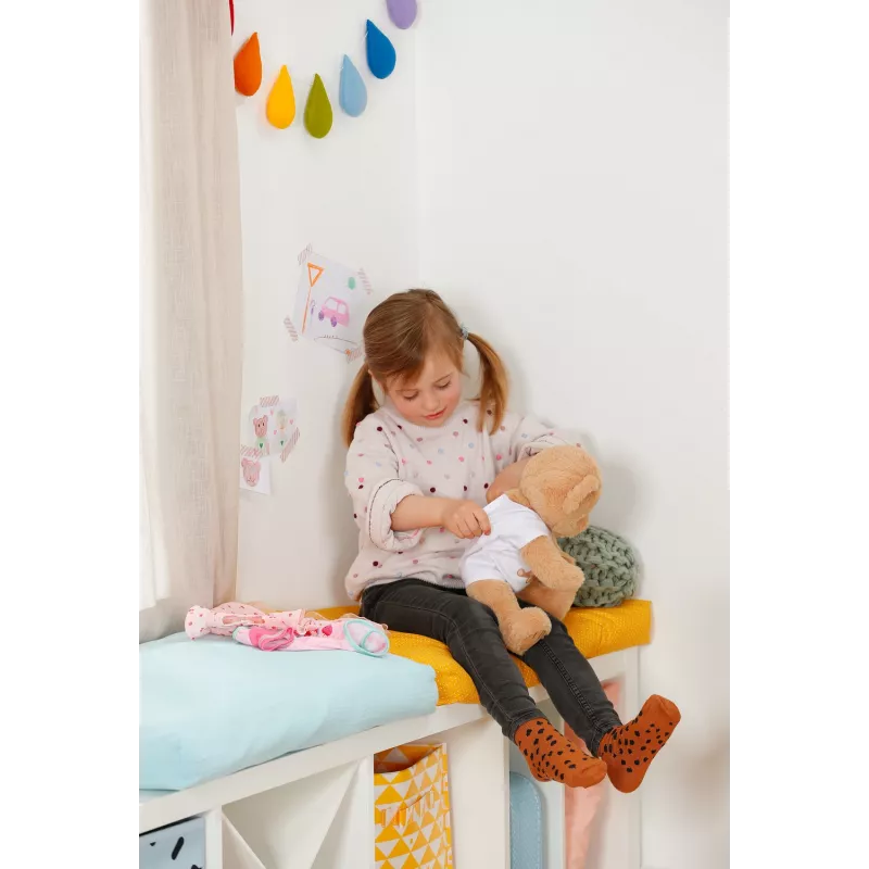 Knuffel zapf creation BABY born Singing Teddy 837962 — pluchen zingende teddybeer voor poppen