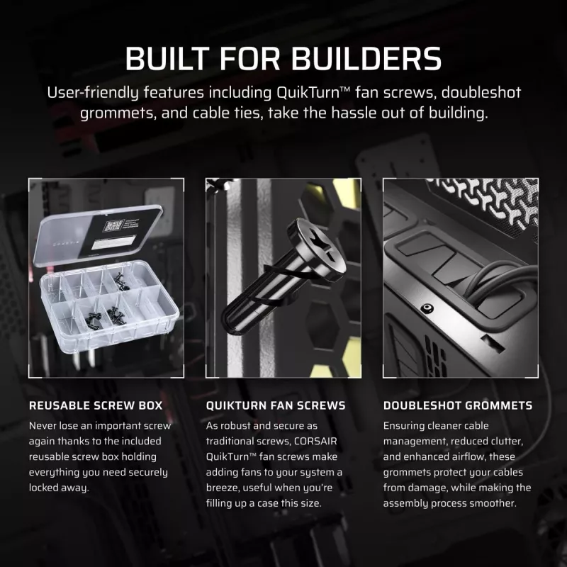CORSAIR pc-behuizing – 9000D RGB Airflow Super Full-Tower
