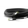 Netwerkkabel Goobay CAT 8.1 Patchkabel RJ-45 Cat8.1 5m zwart