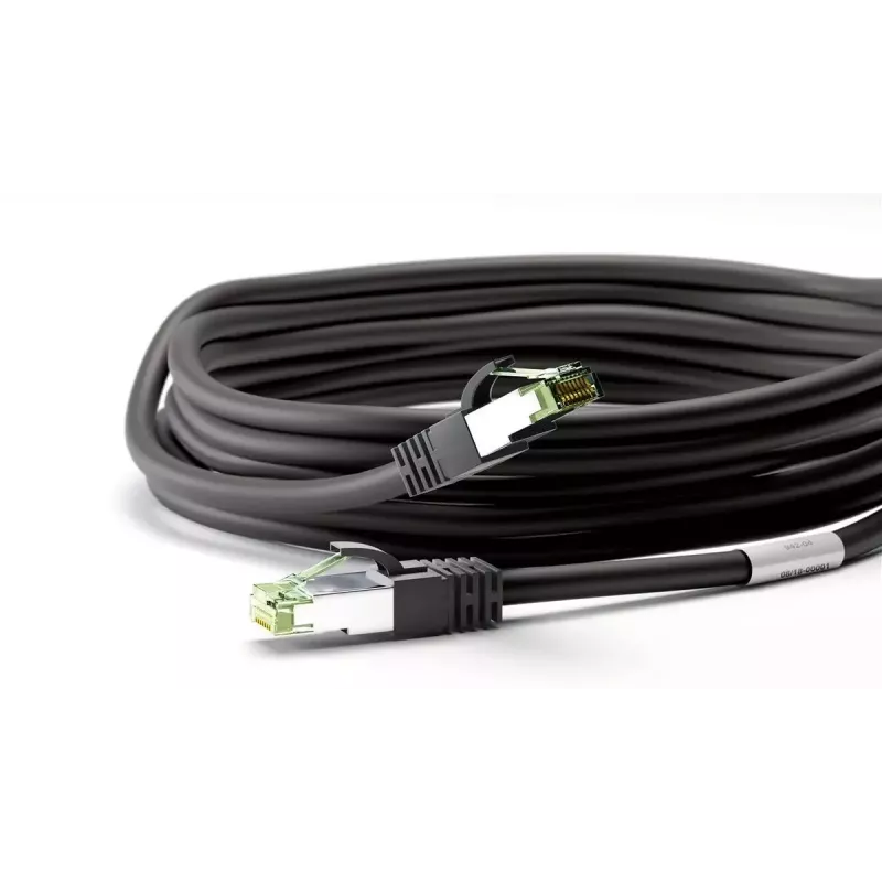 Netwerkkabel Goobay CAT 8.1 Patchkabel RJ-45 Cat8.1 5m zwart