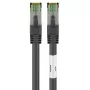 Netwerkkabel Goobay CAT 8.1 Patchkabel RJ-45 Cat8.1 5m zwart