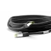 Netwerkkabel Wentronic 66719 Cat8.1 S/FTP 0,25 m zwart
