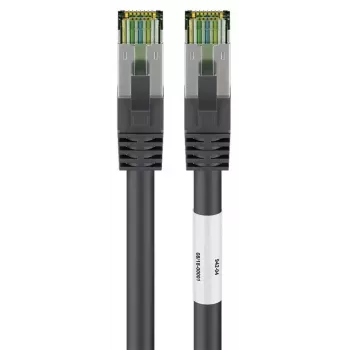 Netwerkkabel Wentronic 66719 Cat8.1 S/FTP 0,25 m zwart