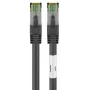 Netwerkkabel Wentronic 66719 Cat8.1 S/FTP 0,25 m zwart