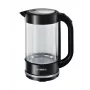 Elektrische waterkoker Bosch TWK70B03 1,7 L, 2400 W, glazen behuizing, zwart/transparant
