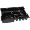 Bosch 1600A002UJ L-BOXX-inleg voor GTR 30 CE, voor L-BOXX 136, kunststof, zwart