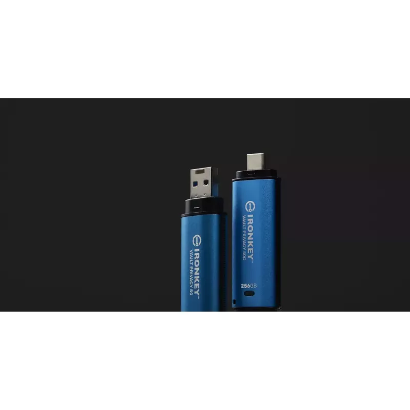 Kingston Technology IronKey 256 GB USB-C Vault Privacy 50C AES-256-versleuteld, FIPS 197