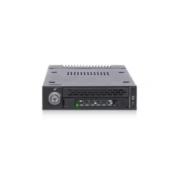 ICYDOCK mobiele rack sleutelvergrendeling miniSAS 1xM.2 NVMe naar 1x3,5-inch inbouwschacht