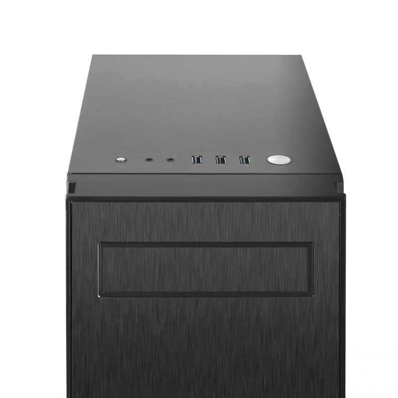 Chieftec AL-02B-TG-OP computerbehuizing tower zwart