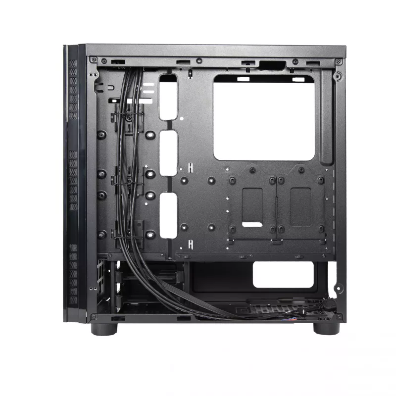 Chieftec AL-02B-TG-OP computerbehuizing tower zwart