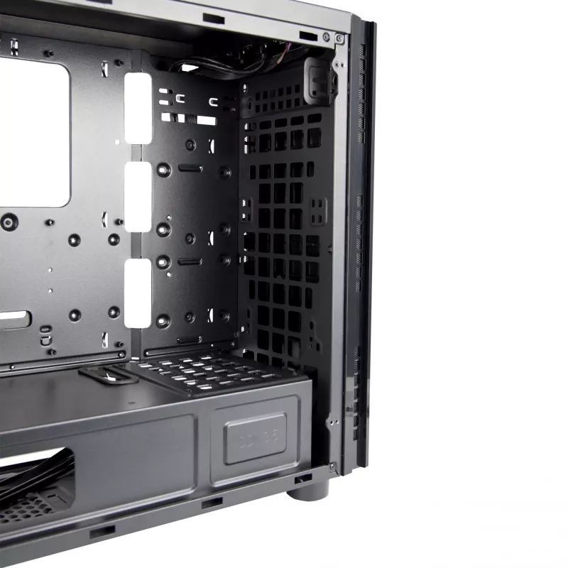 Chieftec AL-02B-TG-OP computerbehuizing tower zwart