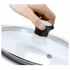 Pan deksel Jamie Oliver, Ø 32cm transparant/rvs